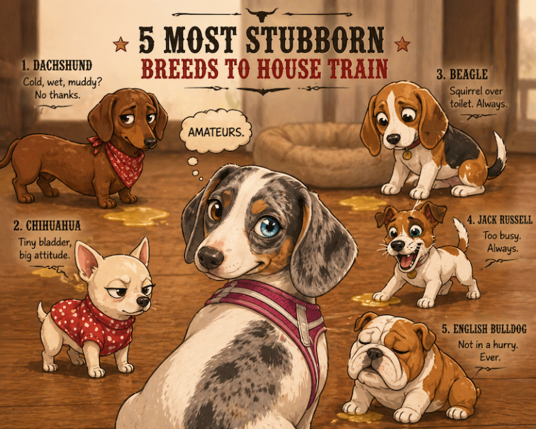 Hardest breeds to house train