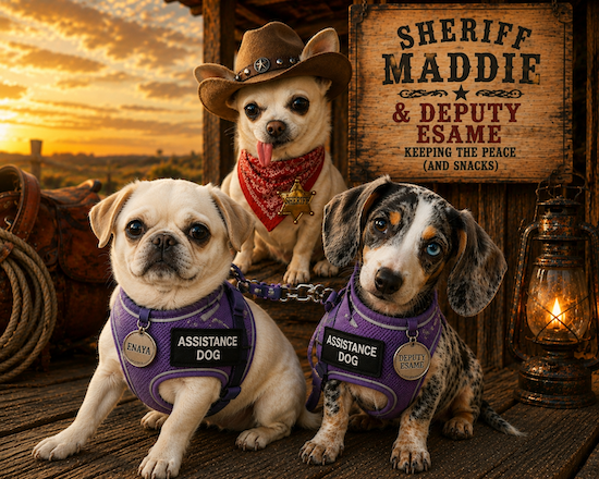 Two Dogs, One Handler: Why I Work a Tandem Assistance Dog Team