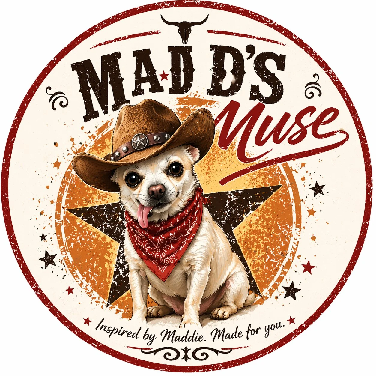 Mad's Muse badge logo